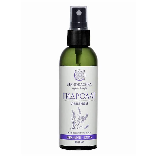 Натуральный гидролат лаванды, спрей для лица и волос Mandragora magic beauty 100 мл ОПТ фото 2