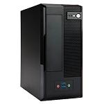 Корпус Slim Case InWin BM677 Black 160W 2*USB 3.0+AirDuct+Fan+Audio (6115718) фото 2