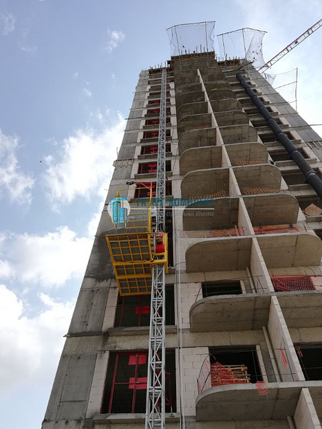 Мачтовый грузопассажирский подъёмник ERSET ERY 2000/450 фото 8