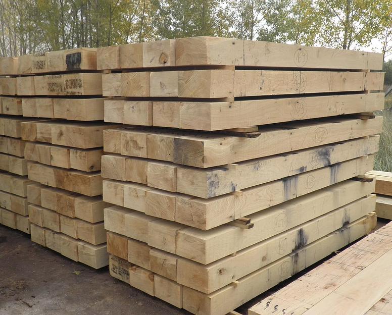 Древесные шпалы из ели или сосны 2 типа фото 1