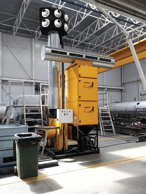 Фильтровентиляционная установка cистемы DILUTER фото 2