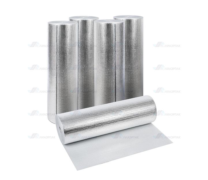 Отражающая теплоизоляция Алюбабл АЛ Т183/10 1.2×25 м с защитой фото 7