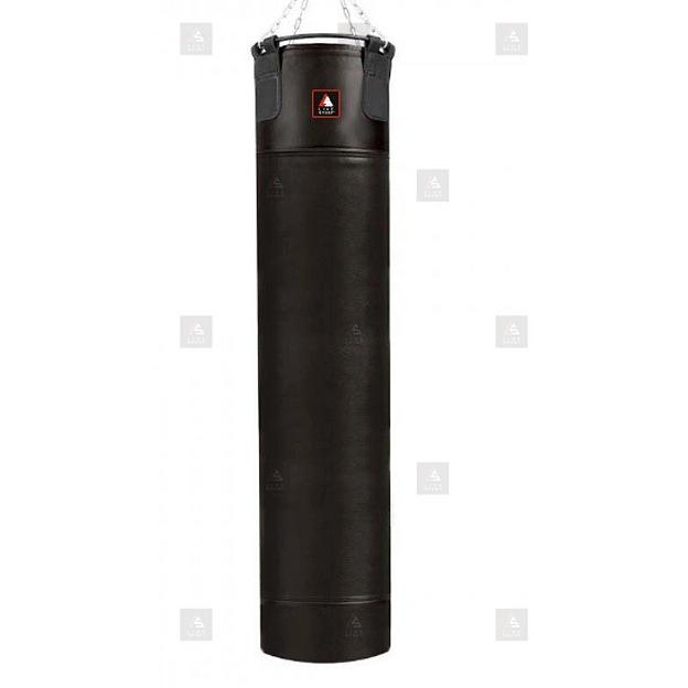 Боксёрский мешок Line Sport из натуральной кожи d45х120 см, 50 кг ОПТ фото 1