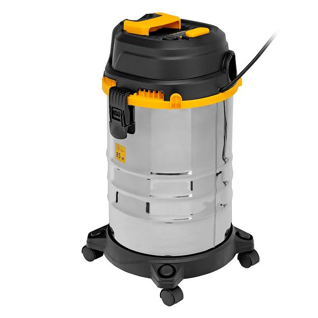 Пылесос строительный RVC30, 1400 Вт, бак 30 л, шланг 3 м, розетка с автосинхр. фото 3