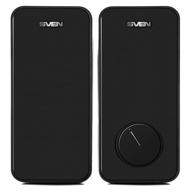 SVEN 470, чёрный, USB, акустическая система 2.0, мощность 2x6 Вт(RMS) SVEN 470 (SV-016326) фото 1