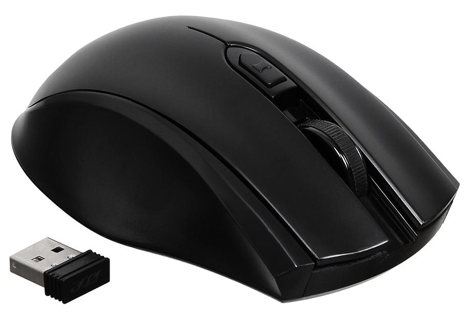 Мышь Acer OMR030 черный оптическая (1600dpi) беспроводная USB (3but) фото 6