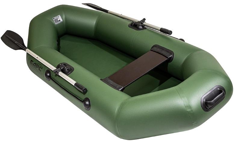 Лодка Барс 230, габариты: 2300*1000*280 мм., цвет: зеленый фото 3