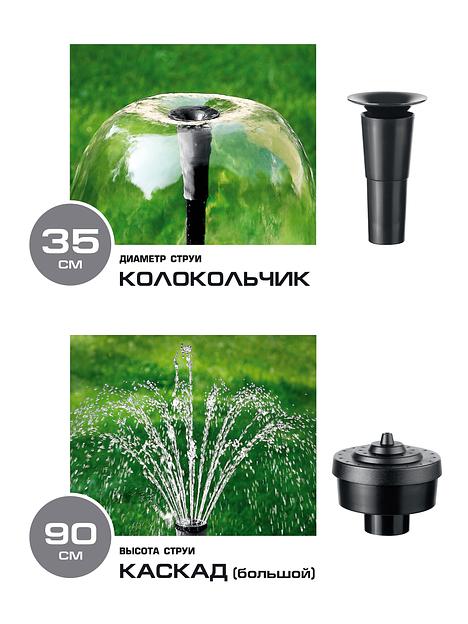 ЗУБР 38 Вт, фонтанный насос, корпус из нержавеющей стали (ЗНФЧ-23-1.9-С) фото 6