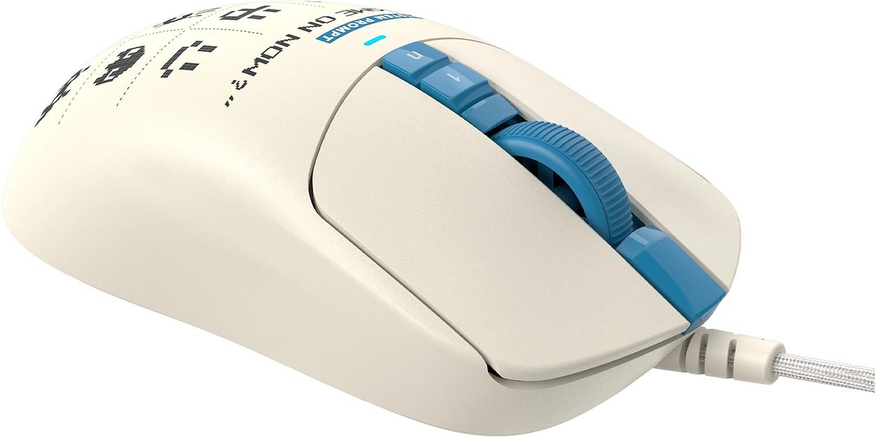 Мышь A4Tech Bloody W72 Ultra Pixels Blue рисунок/бежевый/голубой оптическая (20000dpi) USB фото 2