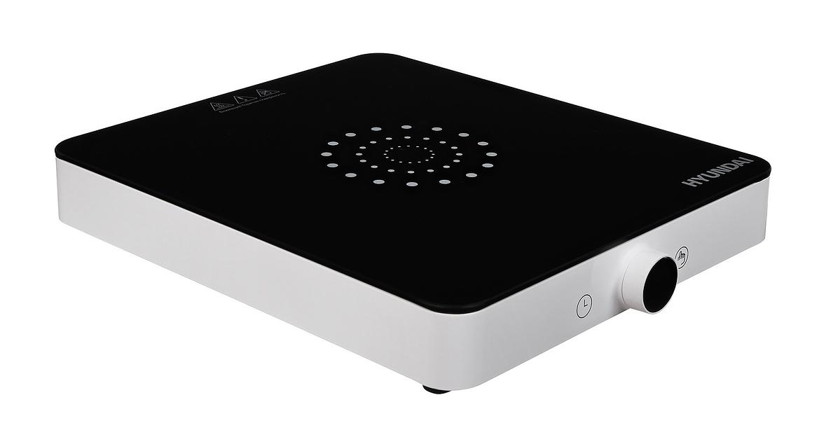 Плита Индукционная Hyundai HYC-0105 белый стеклокерамика (настольная) фото 8