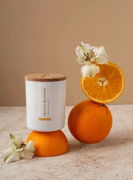 Свеча ароматическая Aesthete home «Orange blossom» 250 мл ОПТ фото 2