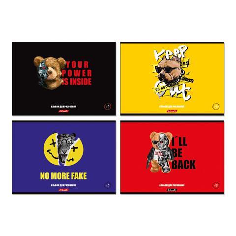 Альбом для рисования, А4, 40л., склейка, 100 г/м2, Новый взгляд, SVETOCH 40АЛКЛ4_000251 фото 1