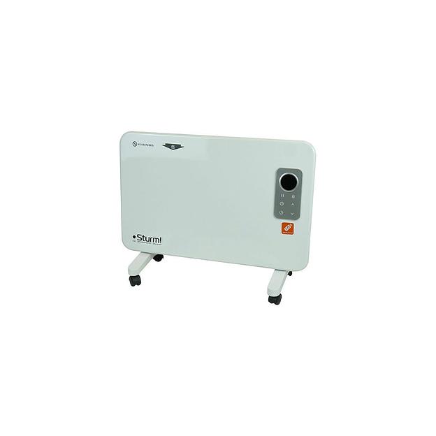 Конвектор STURM! CH1000D, 1000Вт, с терморегулятором, белый фото 1