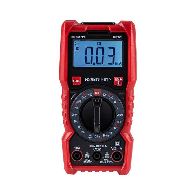 Мультиметр портативный Rexant R830L 13-3106 фото 1