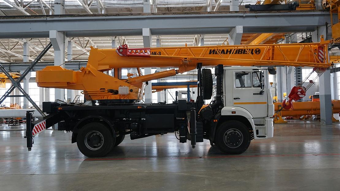 Автомобильный кран КС-35714К-3 Ивановец фото 6