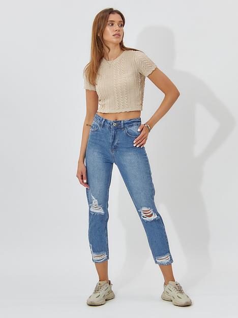 Джинсы зауженные Q04 DENIM 536_314S фото 3