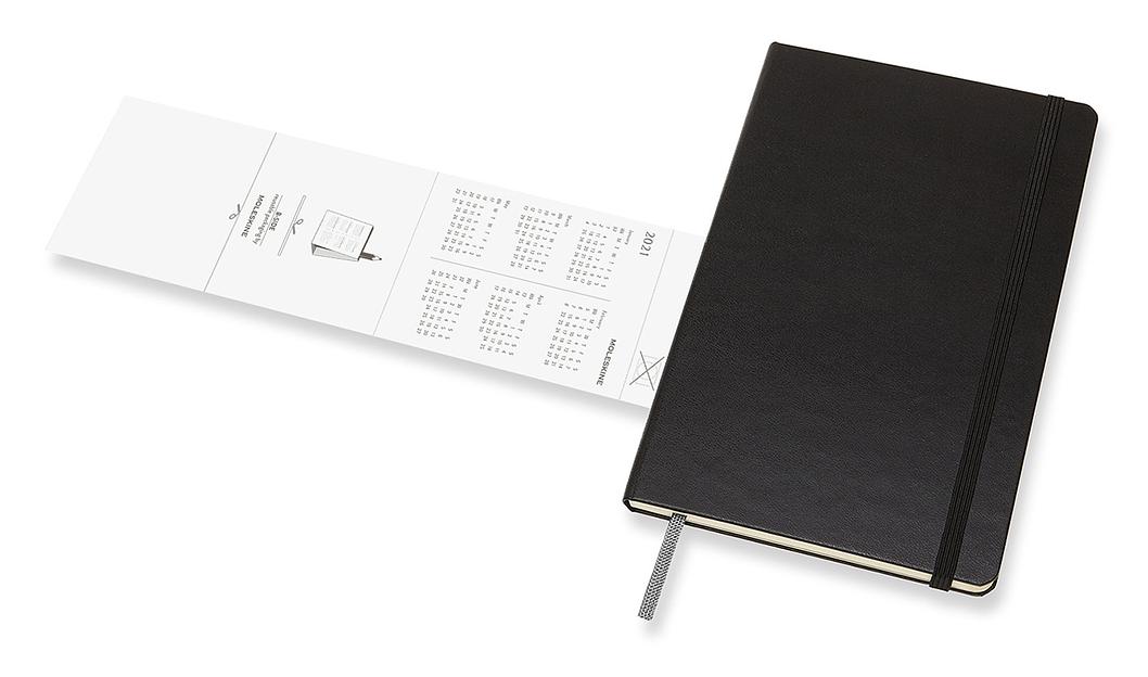 Еженедельник Moleskine CLASSIC WKLY Large 130х210мм 144стр. черный фото 6