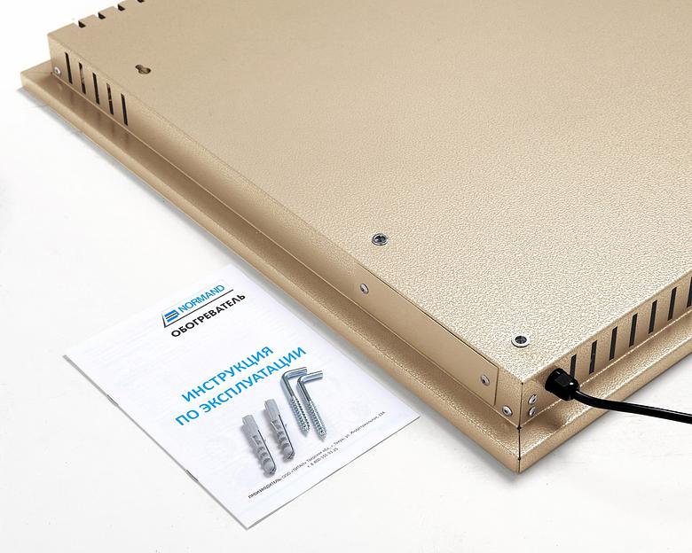 Керамический обогреватель «NORMAND» 400 (бежевый) ОПТ фото 5
