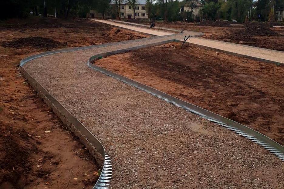 Металлический бордюр 1200х50х45х1,5 мм фото 9