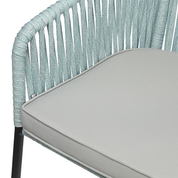 Стул Reed, черный/серо-голубой фото 10