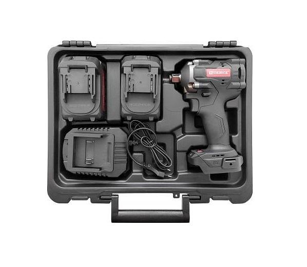 Гайковерт ударный аккумуляторный бесщёточный 1/2''DR, 21В, 620 Нм фото 3