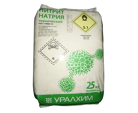 Нитрит натрия ГОСТ 19906-74 фото 1