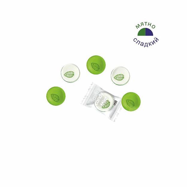 Карамель леденцовая Confectum «Smile Candy Mint» 3х1000 г ОПТ фото 2