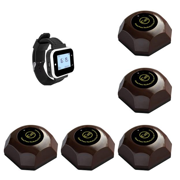 Система вызова из часов и 5 кнопок SWB35-1 фото 1