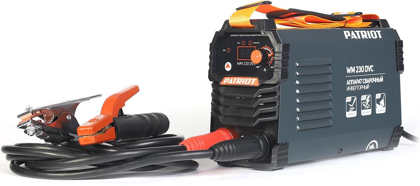 Сварочный аппарат Patriot WM230DVC инвертор ММА 10.7кВт (кейс в комплекте) фото 9
