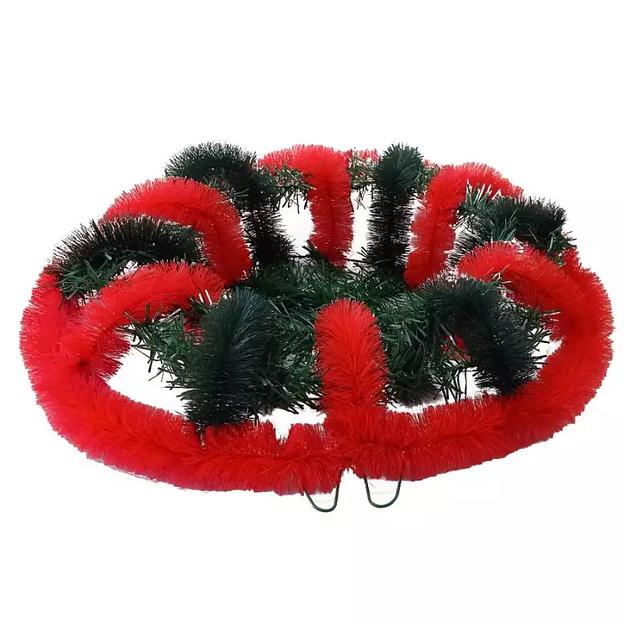 Фон ритуальный RED 3D-круг к21-р120-ё20-ц45-лк60 68см фото 1