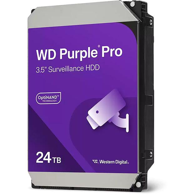 Жесткий диск Western Digital Purple Pro WD240PURP 24ТБ 3,5" 7200RPM 287MB (SATA III) фото 1