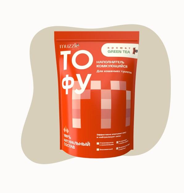 Наполнитель комкующийся для кошачьего туалета «Green tea» ОПТ фото 1