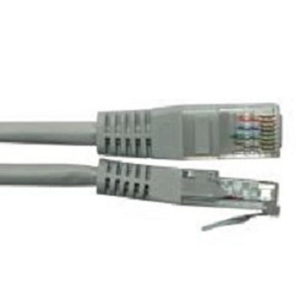 NEOMAX (NM13601-005) Шнур коммут. UTP 0.5 м, cat.6, серый, многожильный фото 1