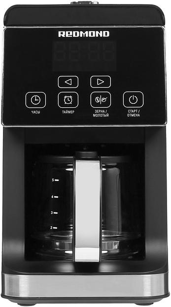 Кофеварка капельная Редмонд CM703 1000Вт черный фото 2