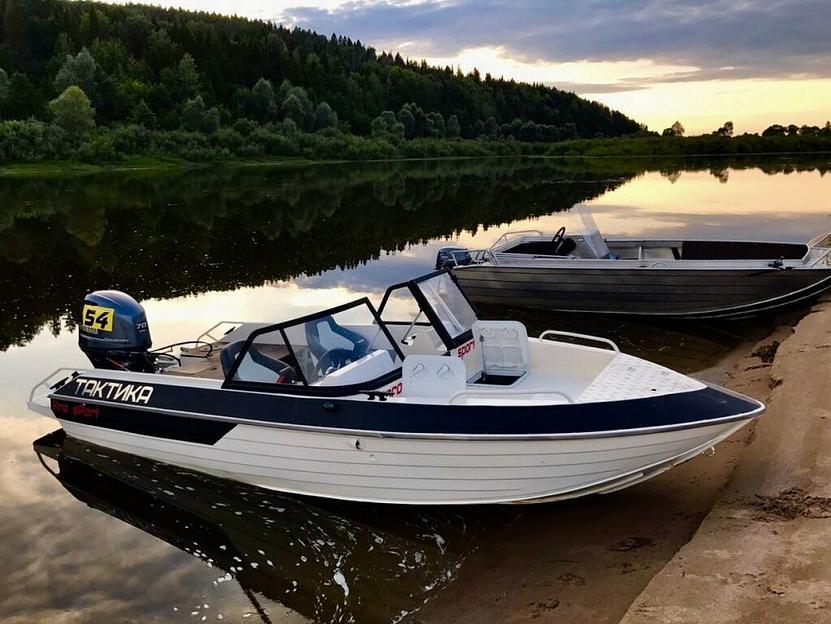 Алюминиевый катер Тактика 460 Prosport, 480*180*77 см фото 1