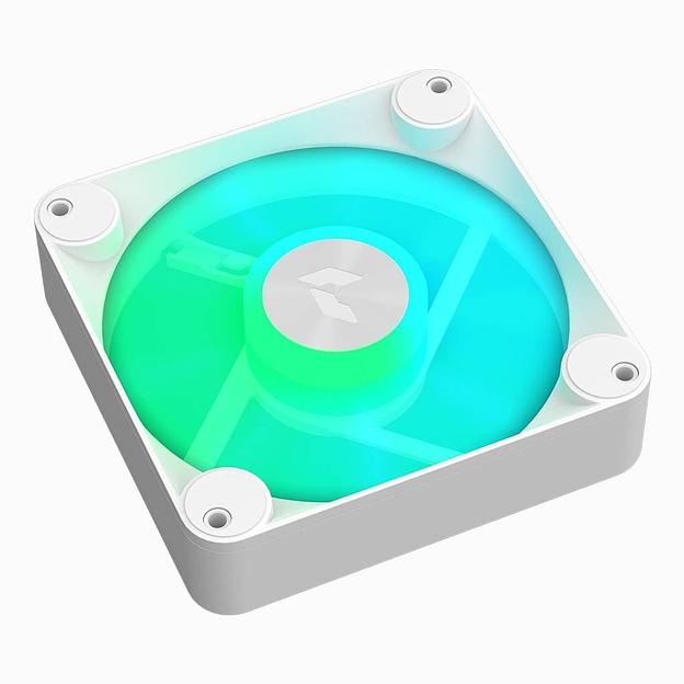Вентилятор AeroCool APNX FP1-120 PWM ARGB White 120×120×30mm (33,2dB(A), 500-1600±10%RPM, 4 pin/3 pin) (4711099474394) фото 7