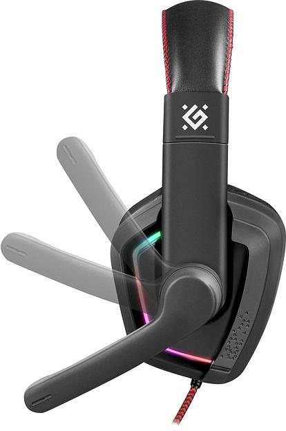 Гарнитура игровая DEFENDER (64515) Quake, черный фото 3