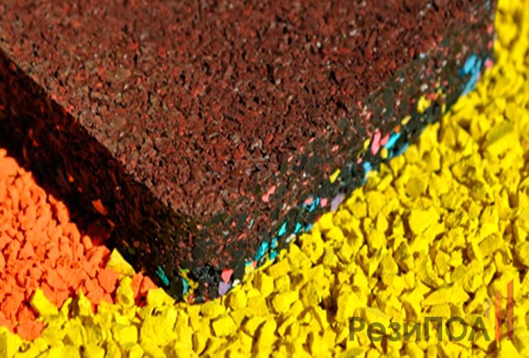 Рулонное резиновое покрытие ANT Сombi Flex Color ОПТ фото 1