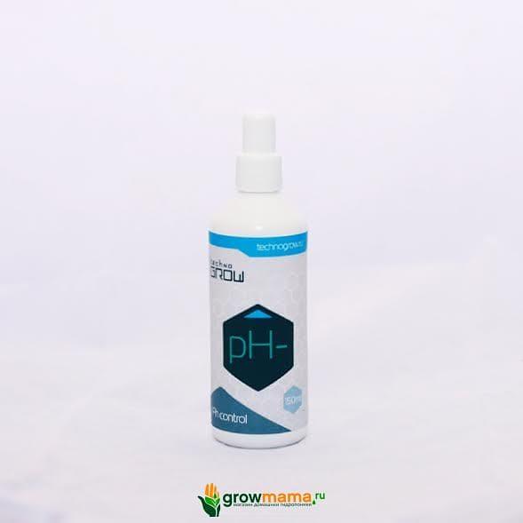Регулятор кислотности pH Up TehnoGrow 0,15л фото 1