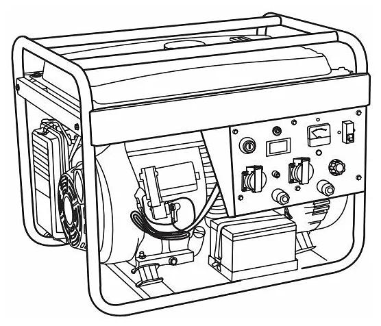 Аренда генератора бензинового Champion GW200AE фото 7