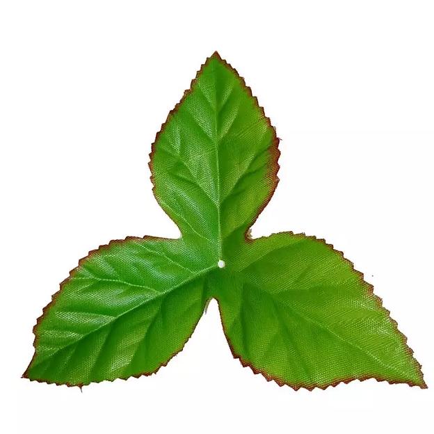 Лист тройной розы с кантом FC-35 14,5см (8,5см от центра) (1307 шт/кг) фото 2