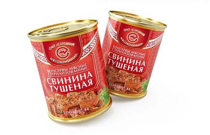 Свинина тушеная опт фото 1