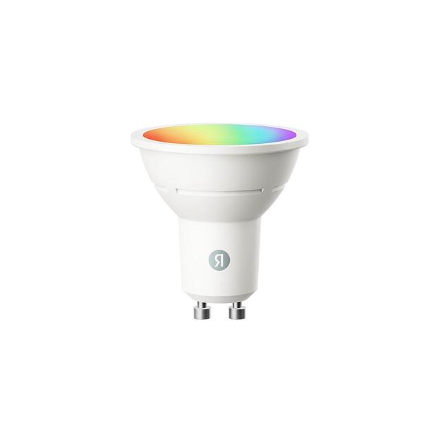 Умная лампа ЯНДЕКС YNDX-00559 GU10 RGB 6Вт 520lm Wi-Fi (1шт) фото 1