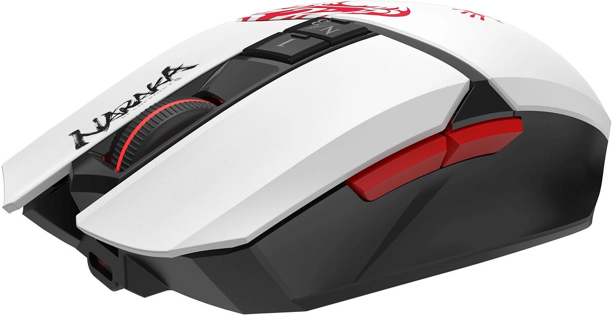 Мышь A4Tech Bloody R36 Ultra черный/белый/красный оптическая 12000dpi беспров. USB 7but (R36 ULTRA NARAKA USB) фото 3