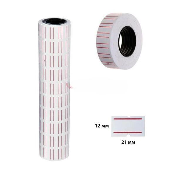 Ценник 21х12х30 мм, 300 наклеек фото 1