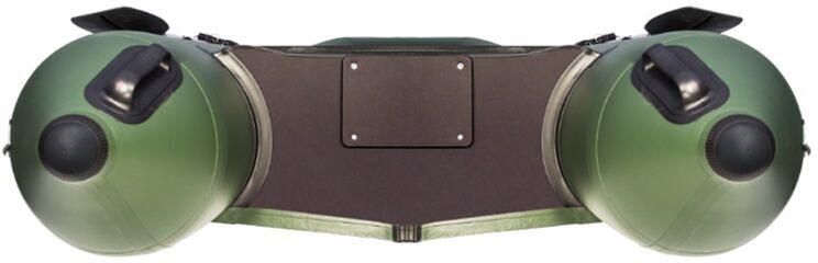 Лодка Аква 3200 СК, киль, 3200*1420*400 мм., цвет: зеленый фото 7