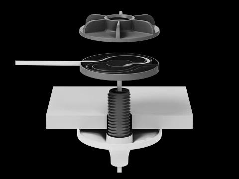 Потолочное крепление для микрофона LOGITECH Mic Pod Pendant Mount Logitech 952-000123 фото 5