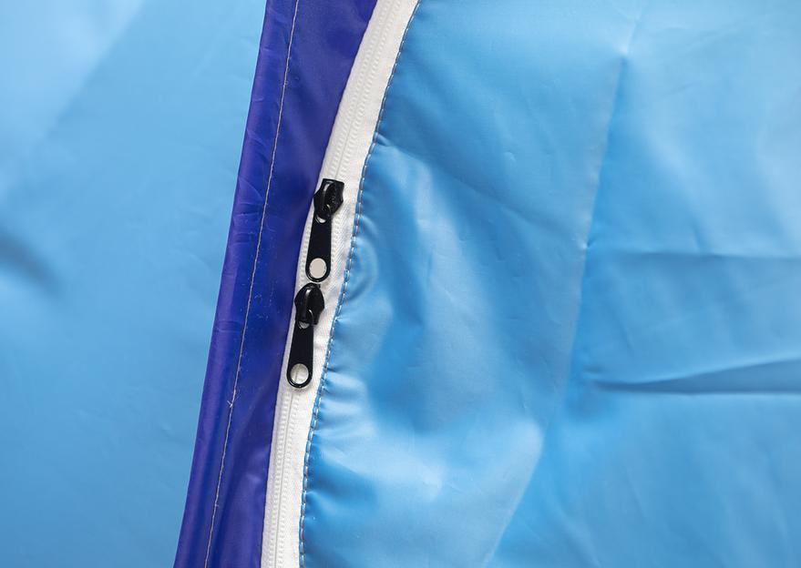 Палатка СТЭК куб 4 трехслойная(дышащая) выход под трубу, 250*250*200 см. фото 3