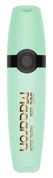 Текстовыделитель Deli EU356-GN Macaron скошенный пиш. наконечник 1-5мм мятный фото 1