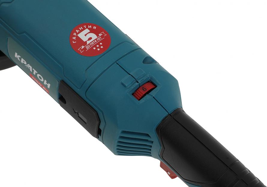 Углошлифовальная машина Кратон AMG-1150-125E 1100Вт 11000об/мин рез.шпин.:M14 d=125мм (3 05 01 041) фото 9